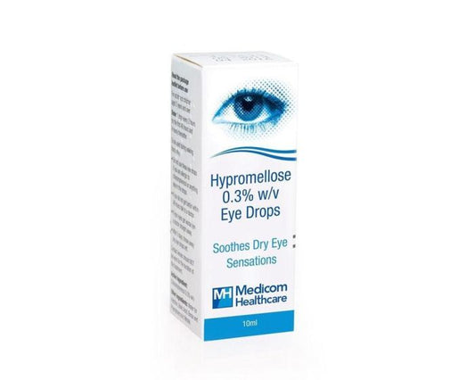Hypromellose Eye Drops: Effective Relief for Dry Eyes - 10ml