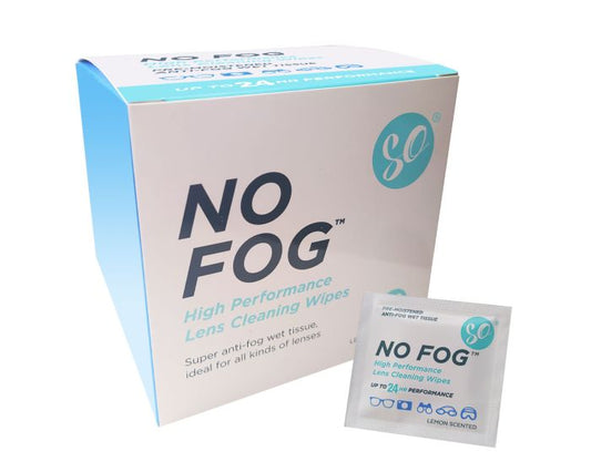 SO No Fog Anti Fog Wipes Pack of 100
